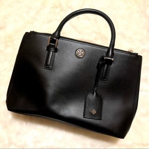 Tory Burch Robinson Double Zip Tote Bag